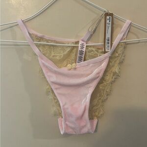 NWT Skims Velvet Lace Bikini Panty